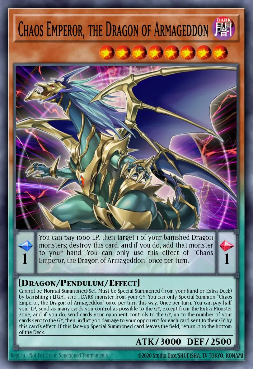 Chaos Emperor, the Dragon of Armageddon · Battles of Legend: Armageddon 4538826/94