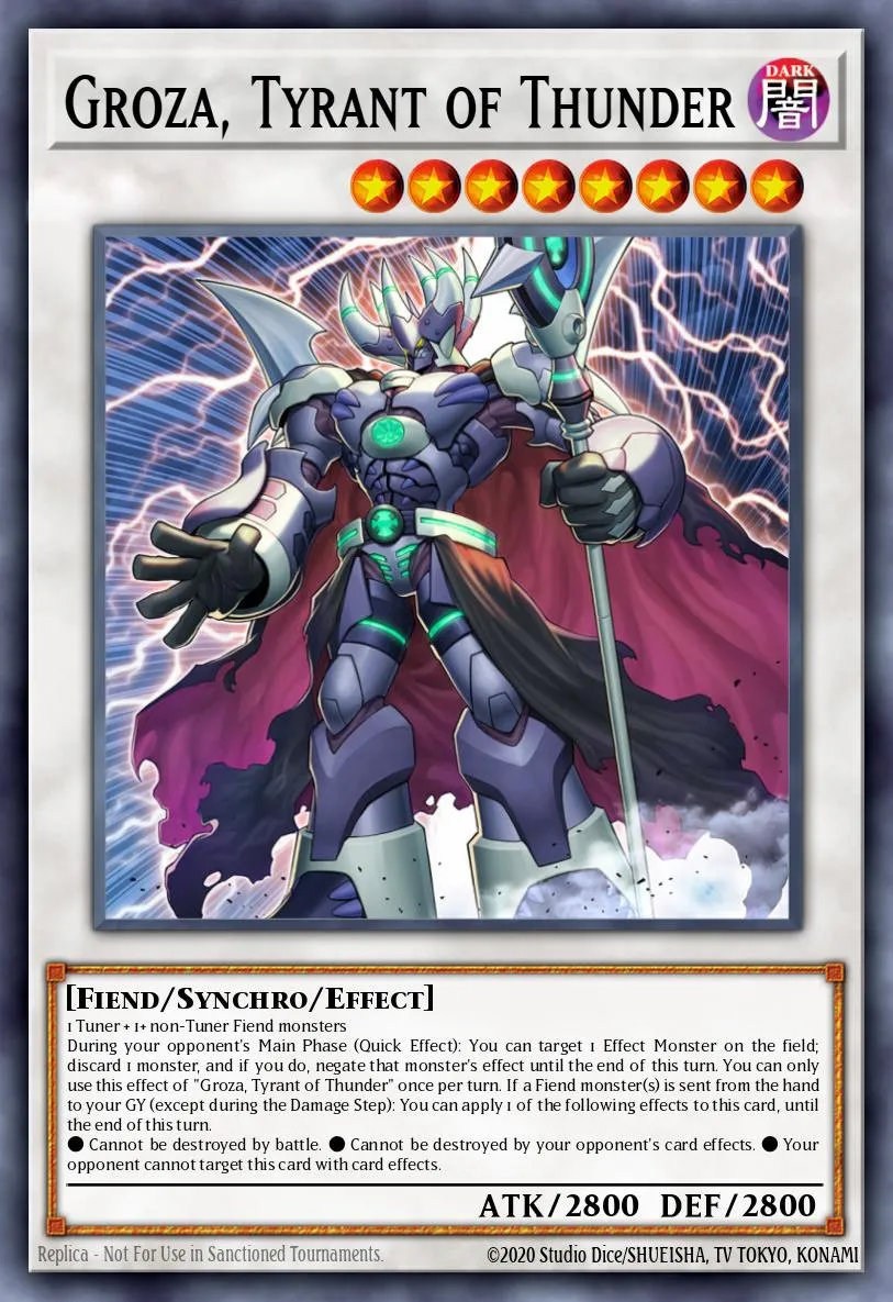 Groza, Tyrant of Thunder · Battle of Chaos 45420955/102