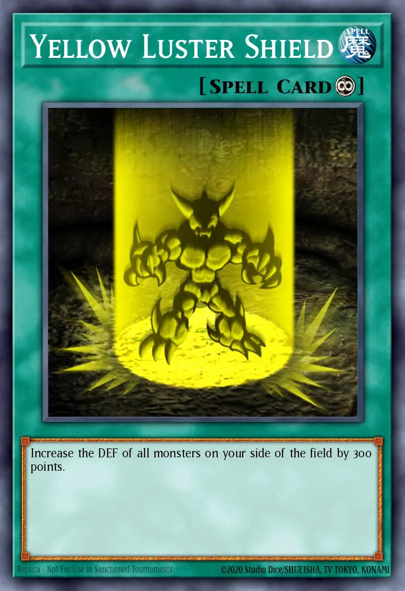 Yellow Luster Shield · Invasion of Chaos: Special Edition 4542651/4