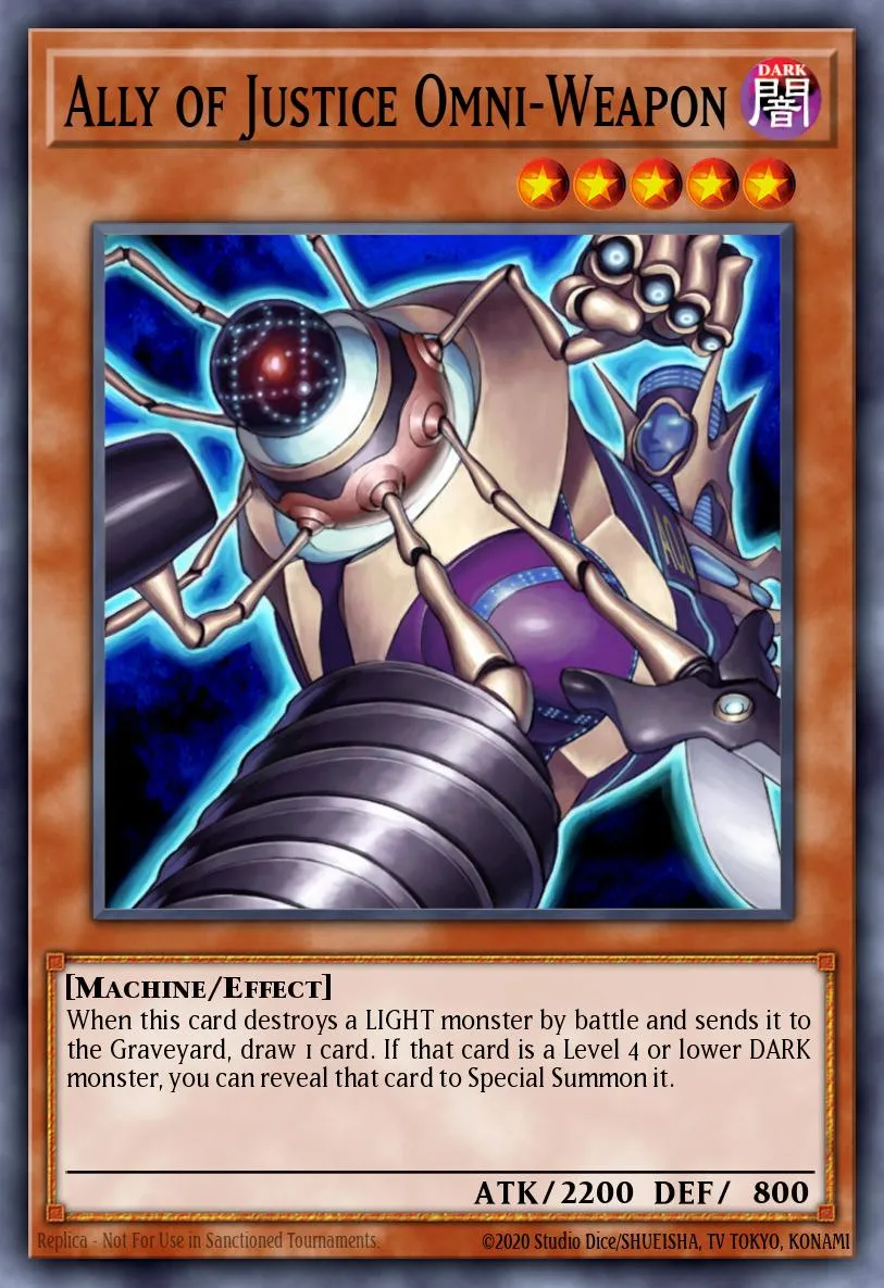 Ally of Justice Omni-Weapon · Duel Terminal 3 45450218/100