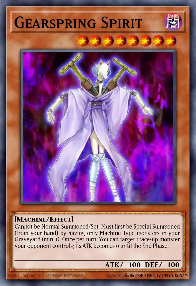 Gearspring Spirit · Duel Terminal 7b 45458027/49