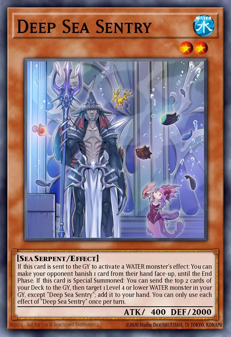 Deep Sea Sentry · Eternity Code Premiere! promotional card 45483489/1