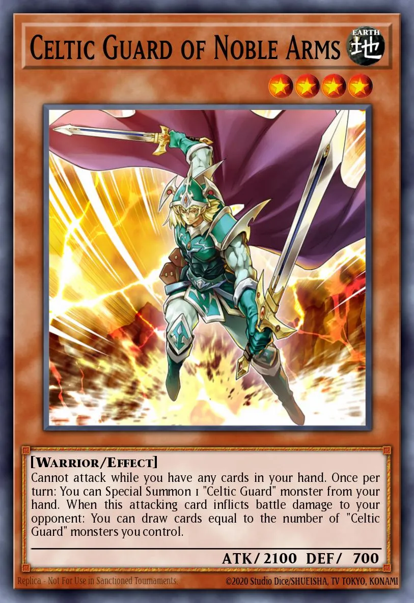 Celtic Guard of Noble Arms · Yu-Gi-Oh! The Dark Side of Dimensions Movie Pack: Gold Edition 45531624/61