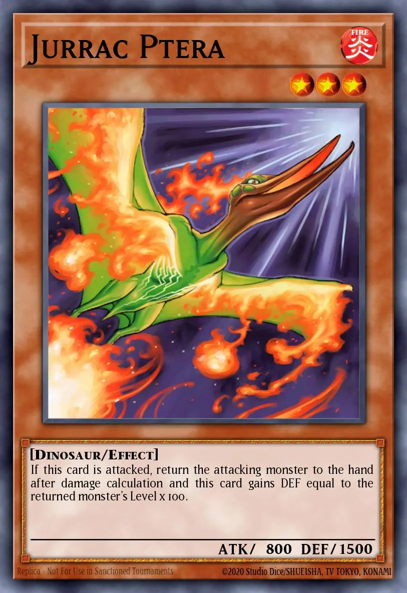 Jurrac Ptera · Duel Terminal 3 45711266/100
