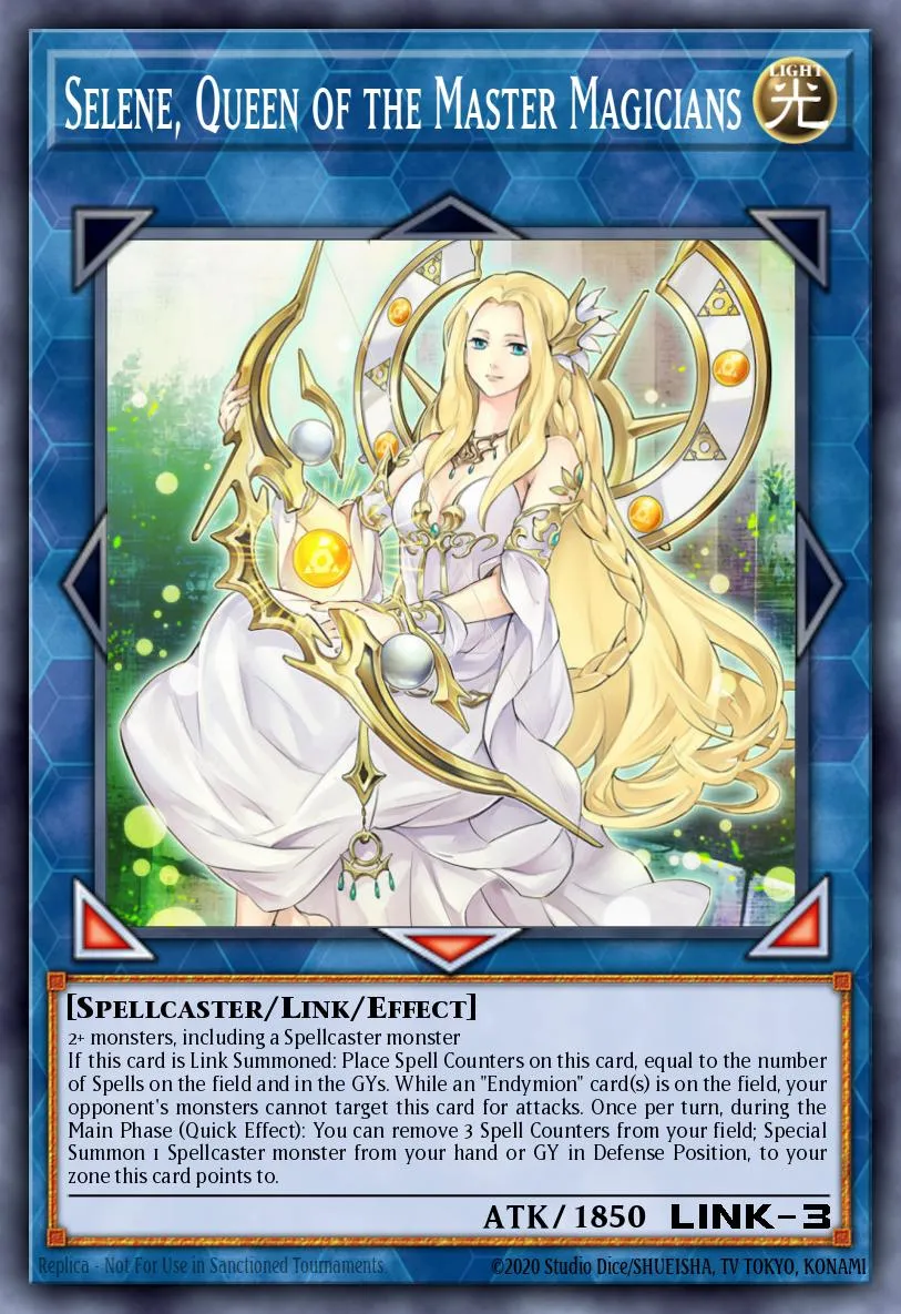 Selene, Queen of the Master Magicians · Duel Overload 45819647/100