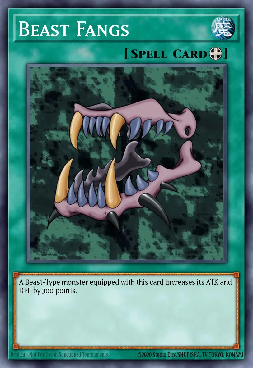 Beast Fangs · Legend of Blue Eyes White Dragon (25th Anniversary Edition) 46009906/14