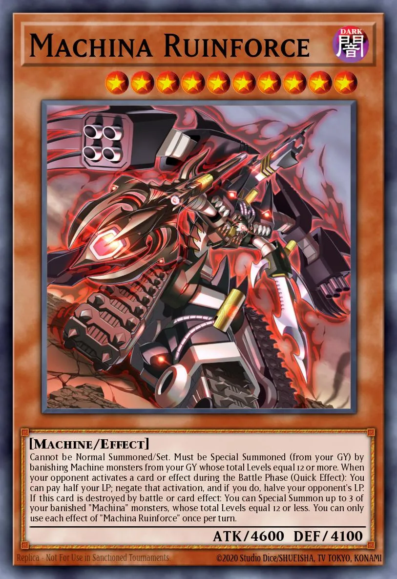 Machina Ruinforce · Burst of Destiny 46033517/101