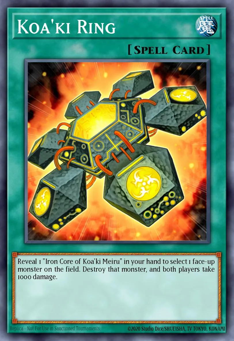 Koa'ki Ring · Starstrike Blast Sneak Peek Participation Card 46089249/1