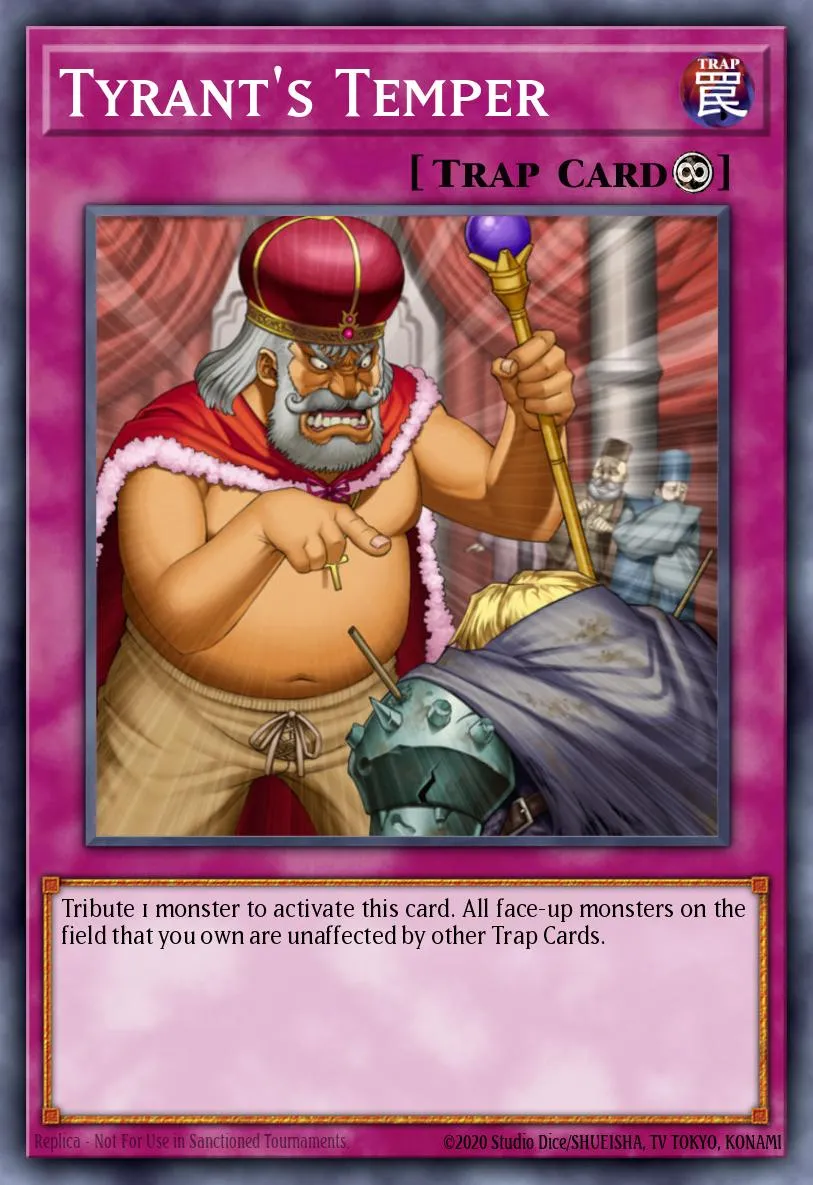 Tyrant's Temper · Starstrike Blast Sneak Peek Participation Card 4638410/1
