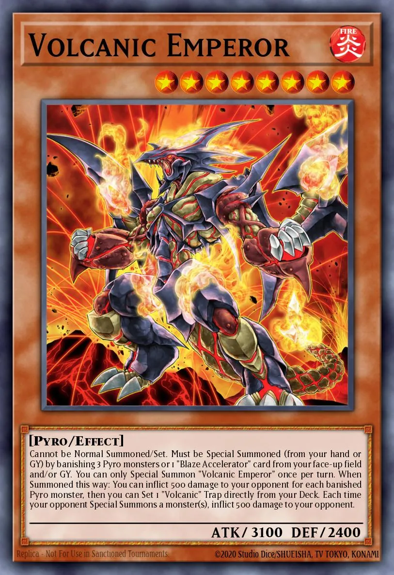Volcanic Emperor · Legendary Duelists: Soulburning Volcano 46412900/62
