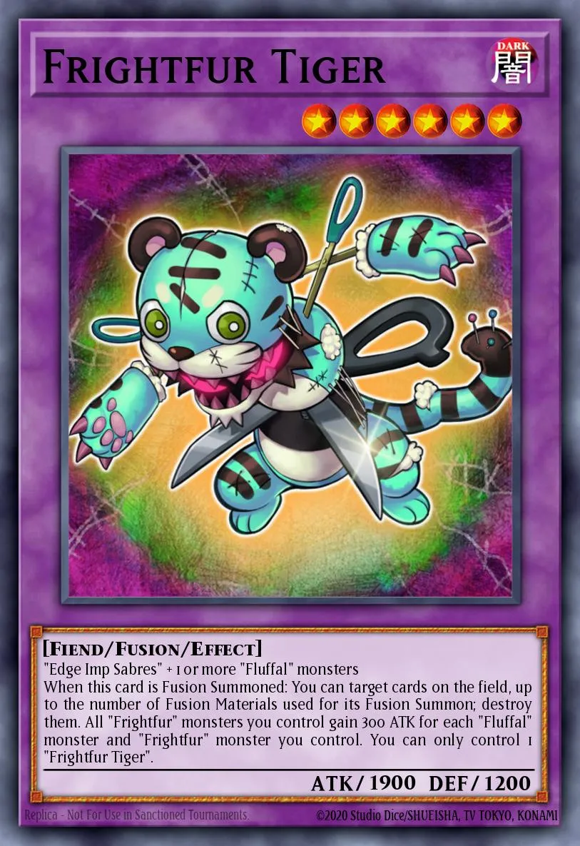 Frightfur Tiger · Weekly Shonen Jump September 2013 membership promotional card 464362/1