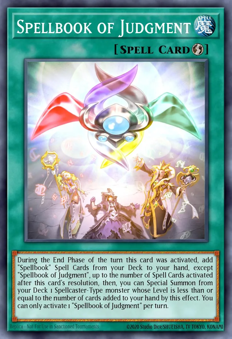 Spellbook of Judgment · Lord of the Tachyon Galaxy Sneak Peek Participation Card 46448938/1