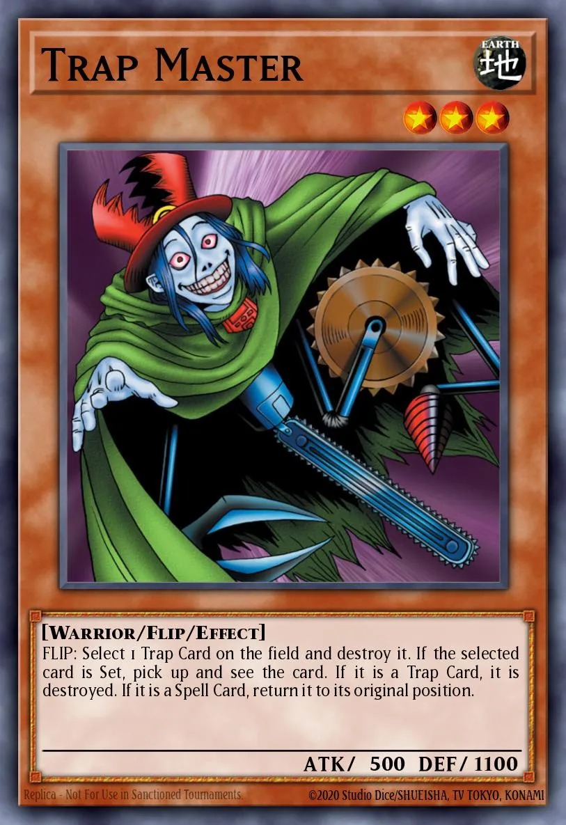 Trap Master · Summoned Skull Sample promotional card 46461247/1