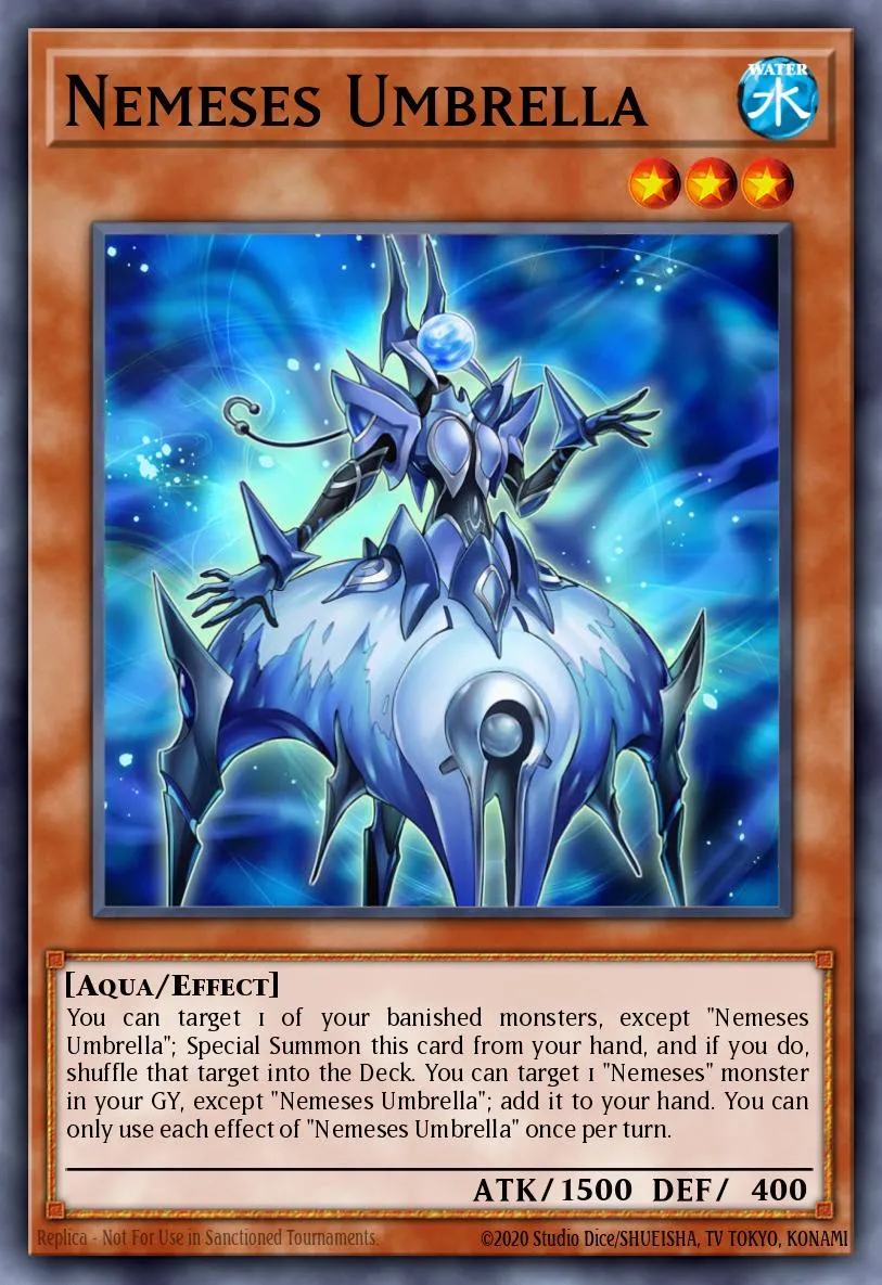 Nemeses Umbrella · Eternity Code Premiere! promotional card 46606977/1