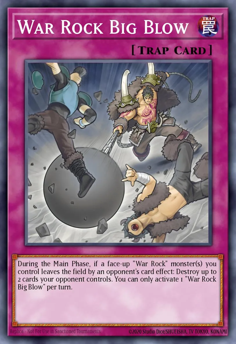 War Rock Big Blow · Lightning Overdrive Premiere! promotional card 46660187/1