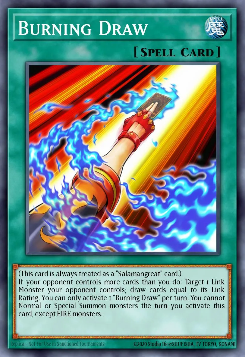Burning Draw · Eternity Code Premiere! promotional card 46898368/1