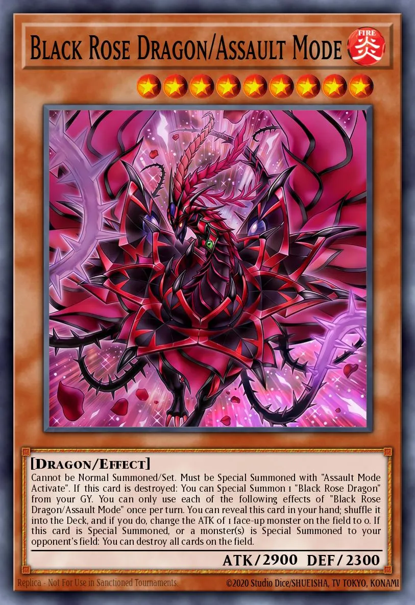 Black Rose Dragon/Assault Mode · Yu-Gi-Oh (No Set) 46985799