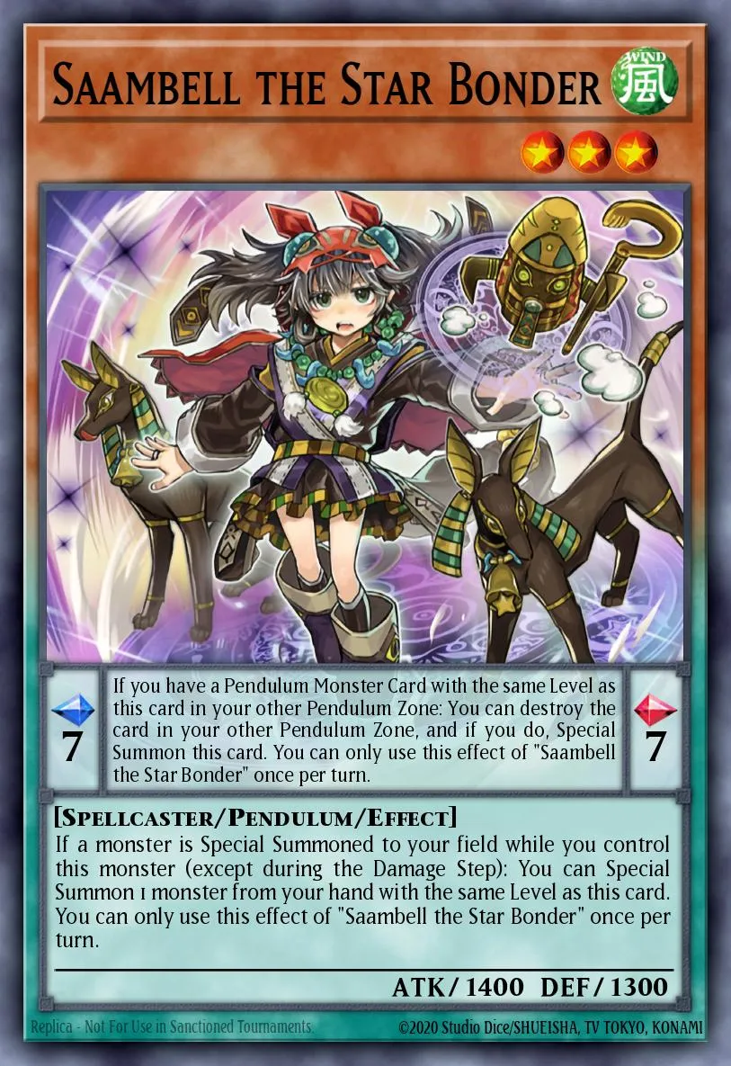 Saambell the Star Bonder · Dawn of Majesty Premiere! promotional card 46999905/1