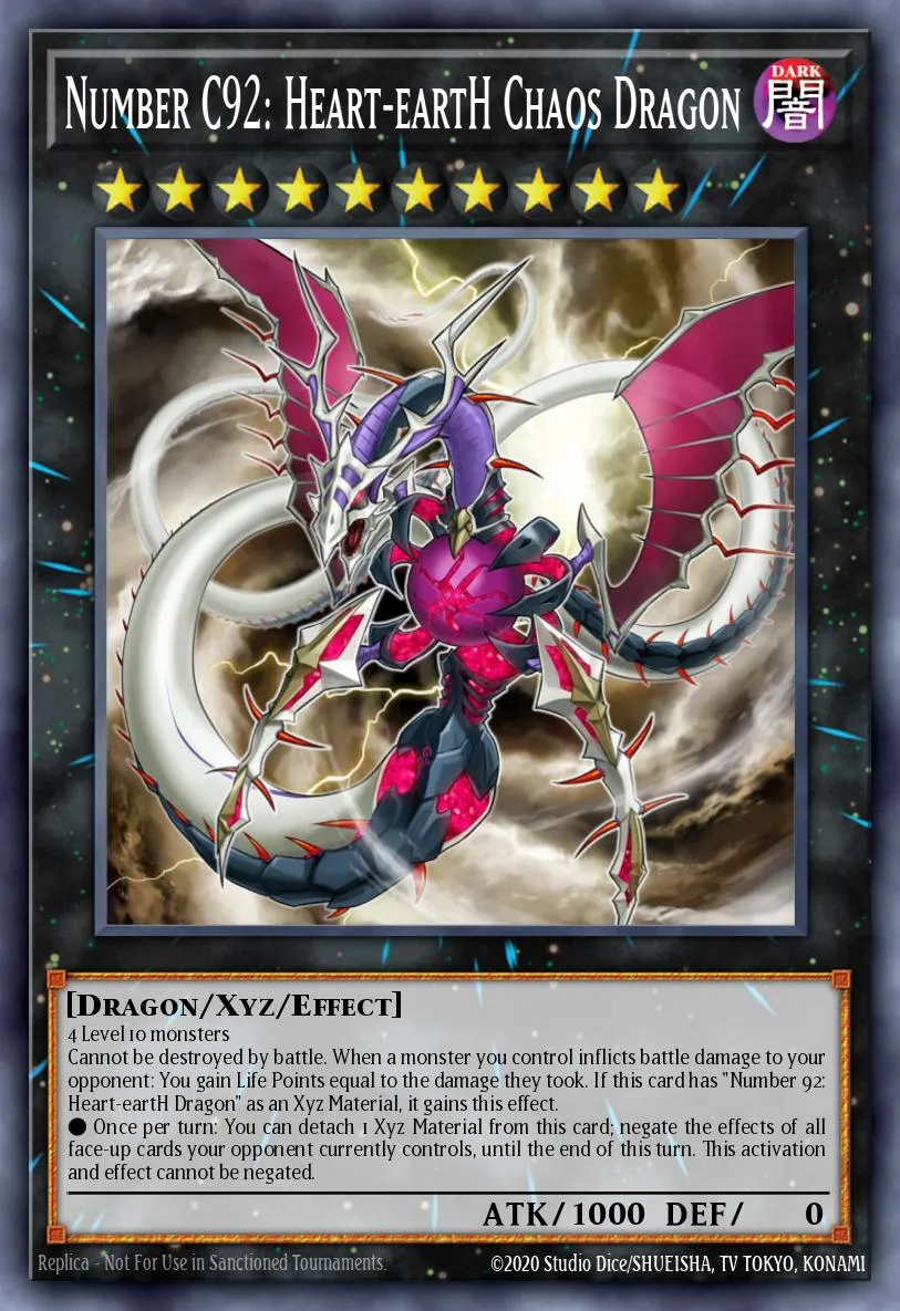 Number C92: Heart-eartH Chaos Dragon · Legacy of the Valiant: Deluxe Edition 47017574/4