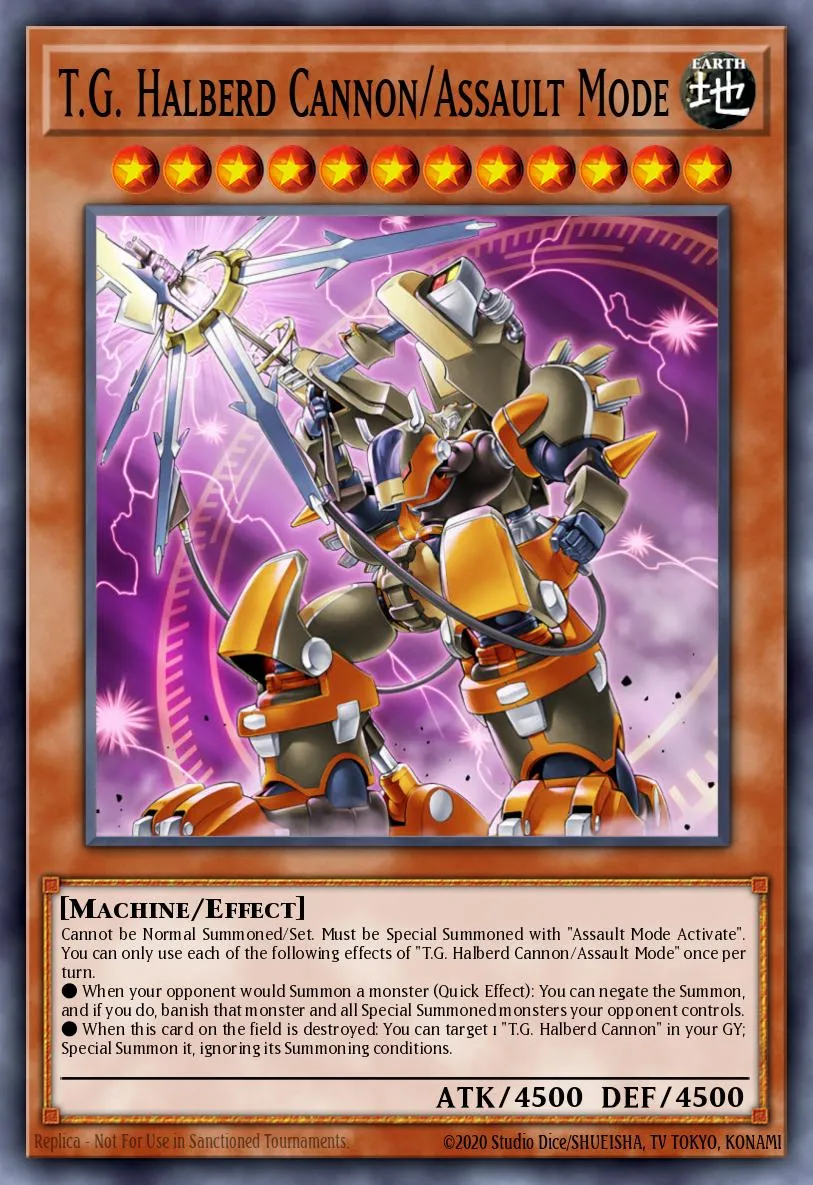 T.G. Halberd Cannon/Assault Mode · Dark Neostorm Special Edition 47027714/4