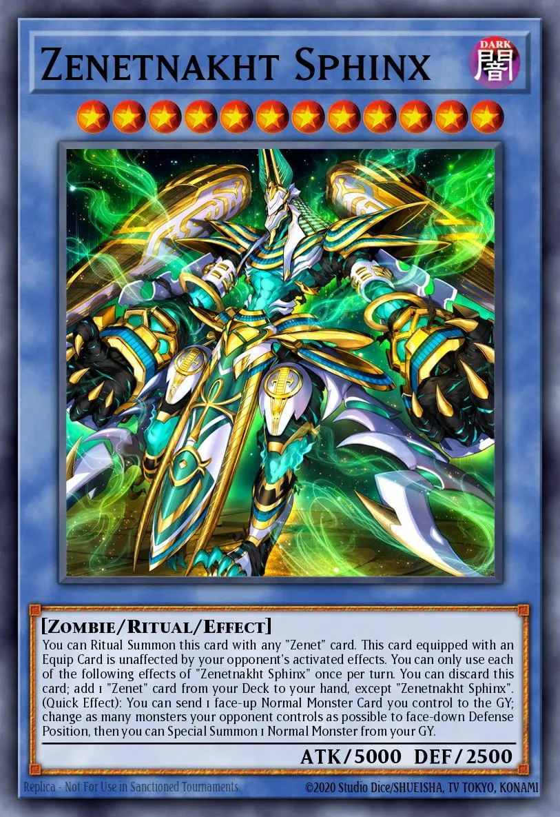 Zenetnakht Sphinx · Yu-Gi-Oh (No Set) 47095439