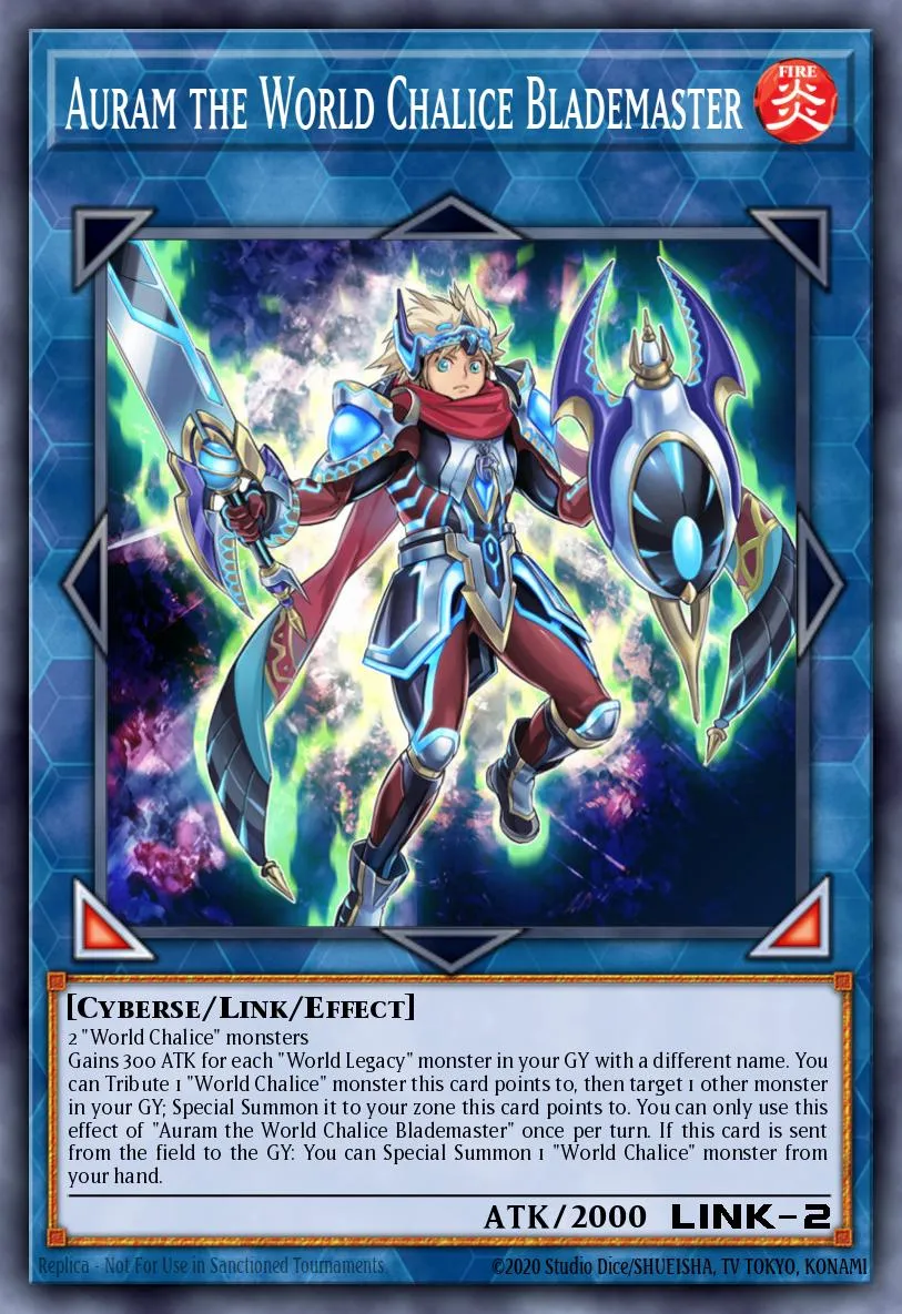 Auram the World Chalice Blademaster · Code of the Duelist Special Edition 4709881/4