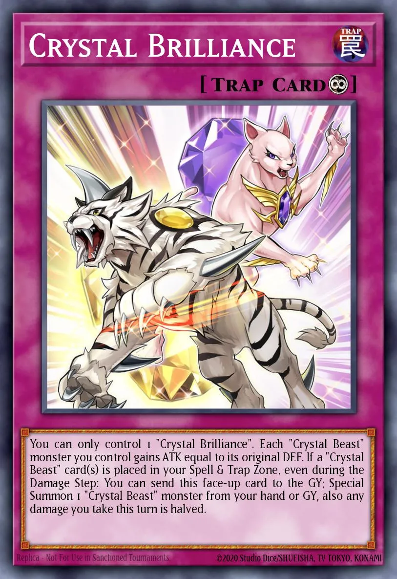 Crystal Brilliance · Structure Deck: Legend of the Crystal Beasts 47149093/46