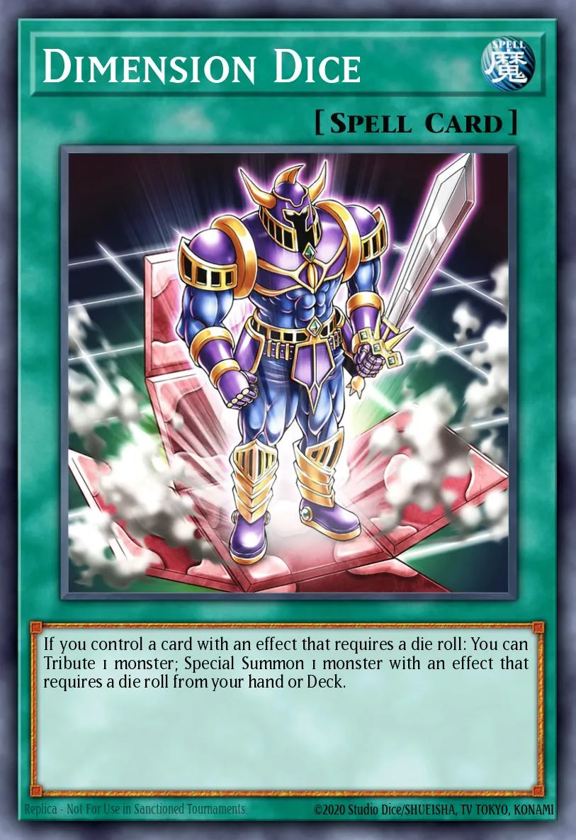 Dimension Dice · Battles of Legend: Crystal Revenge 47292920/105