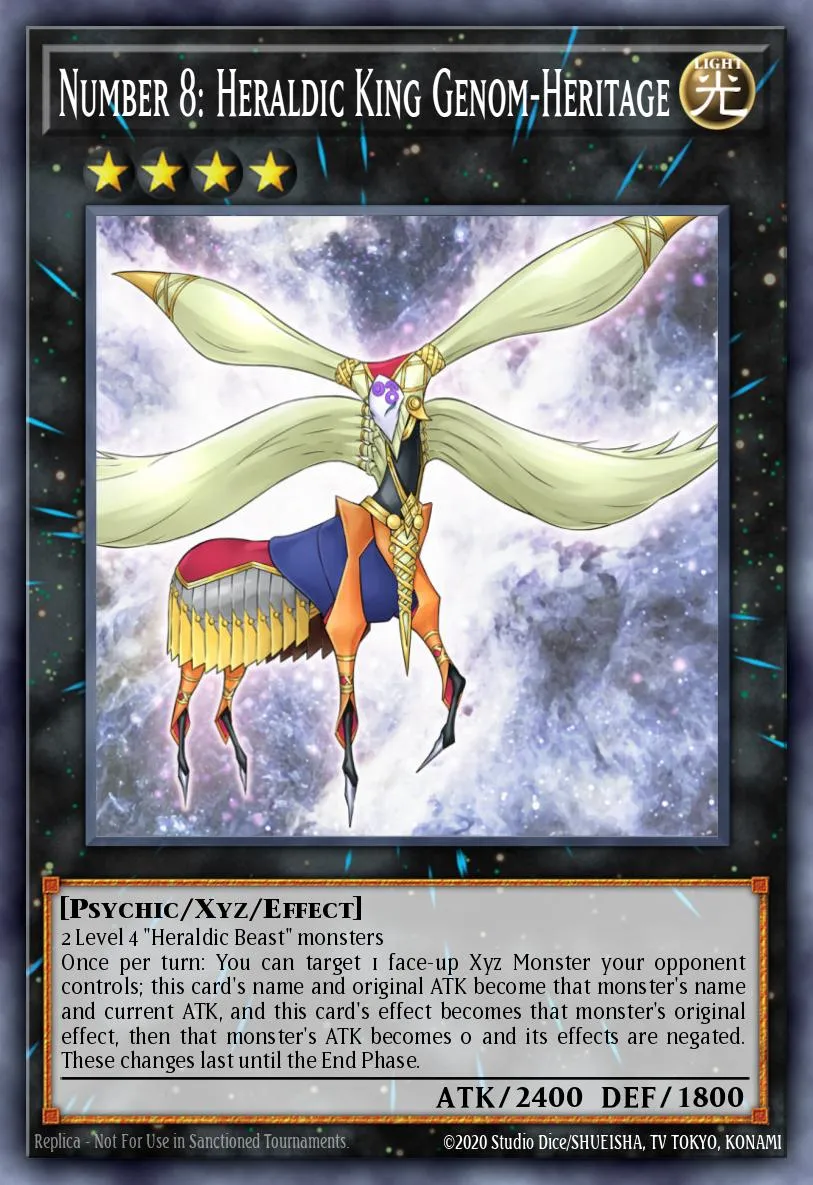Number 8: Heraldic King Genom-Heritage · Abyss Rising: Special Edition 47387961/2