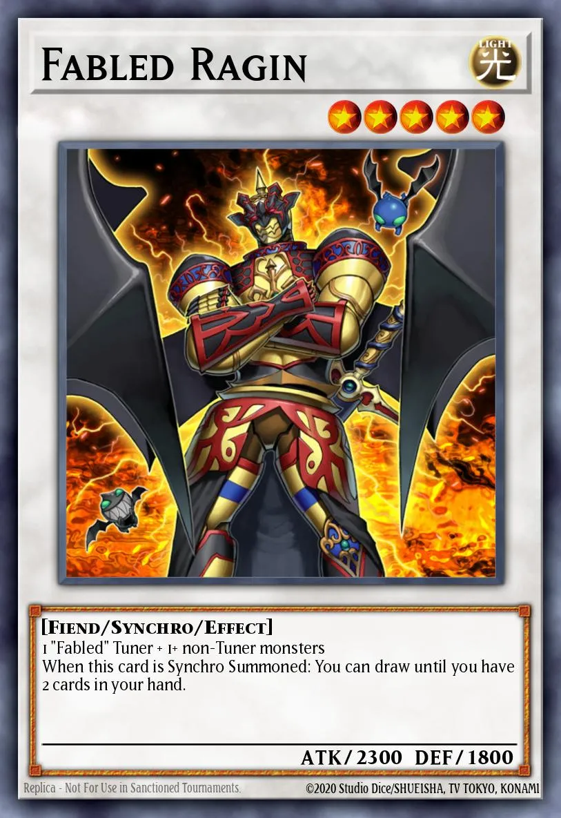 Fabled Ragin · Duel Terminal 3 47395382/100