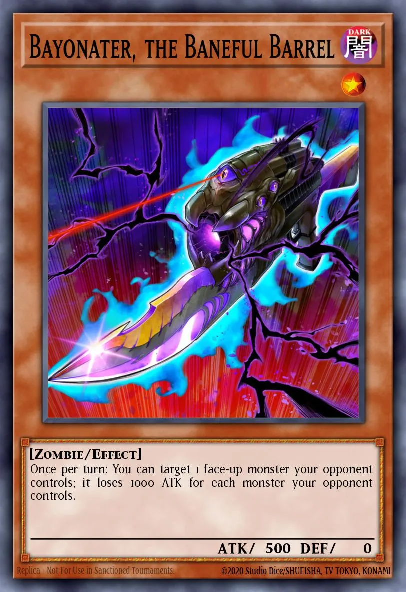 Bayonater, the Baneful Barrel · Chaos Impact Special Edition 47474172/4