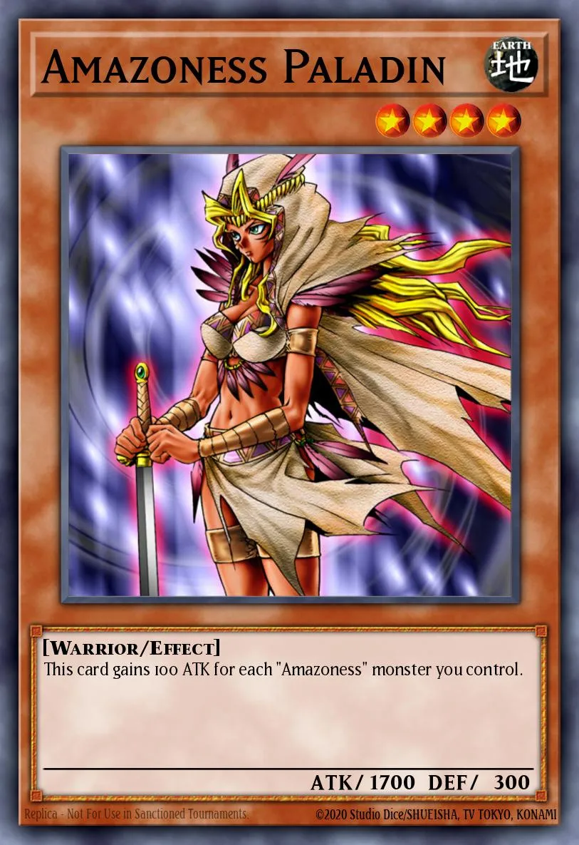 Amazoness Paladin · Magician's Force 47480070/108
