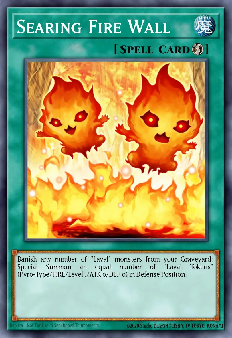Searing Fire Wall · Duel Terminal 5b 47658964/50