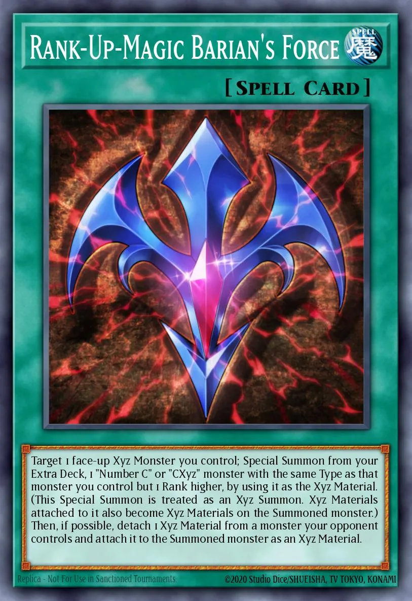 Rank-Up-Magic Barian's Force · Lord of the Tachyon Galaxy Sneak Peek Participation Card 47660516/1
