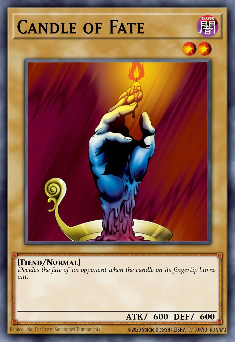 Candle of Fate · Yu-Gi-Oh (No Set) 47695416