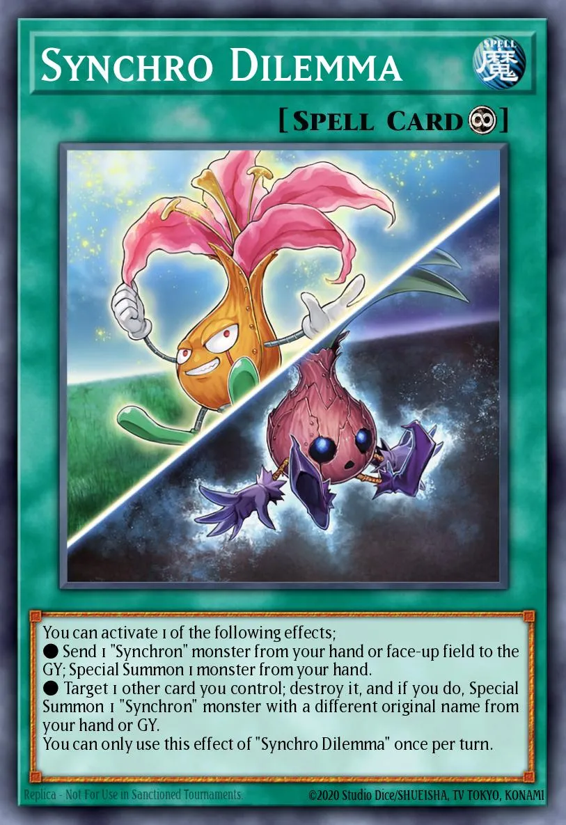 Synchro Dilemma · Legendary Duelists: Synchro Storm 47699948/56