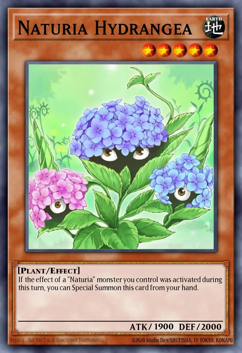 Naturia Hydrangea · Duel Terminal 3 47795344/100