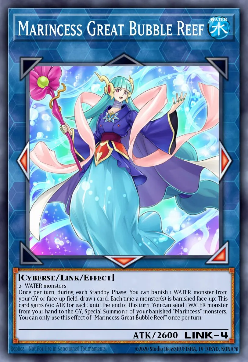 Marincess Great Bubble Reef · Eternity Code Premiere! promotional card 47910940/1