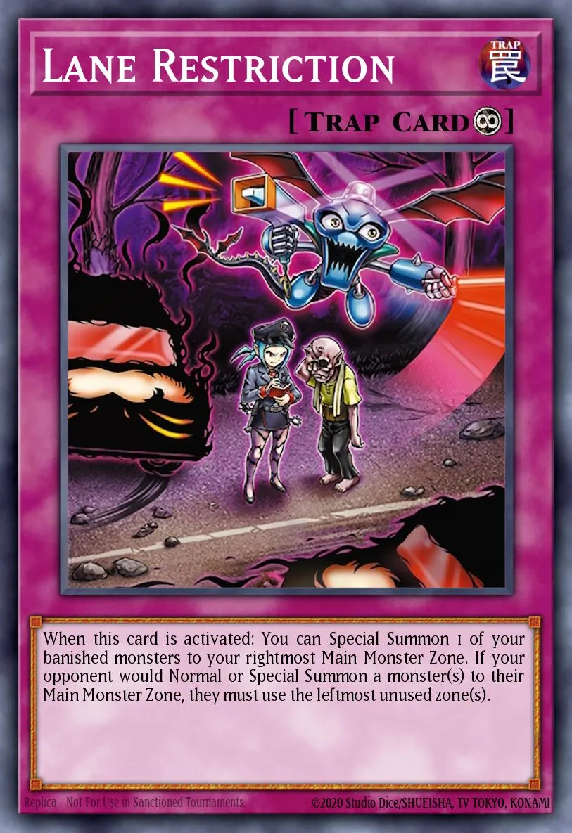Lane Restriction · Yu-Gi-Oh (No Set) 47914440