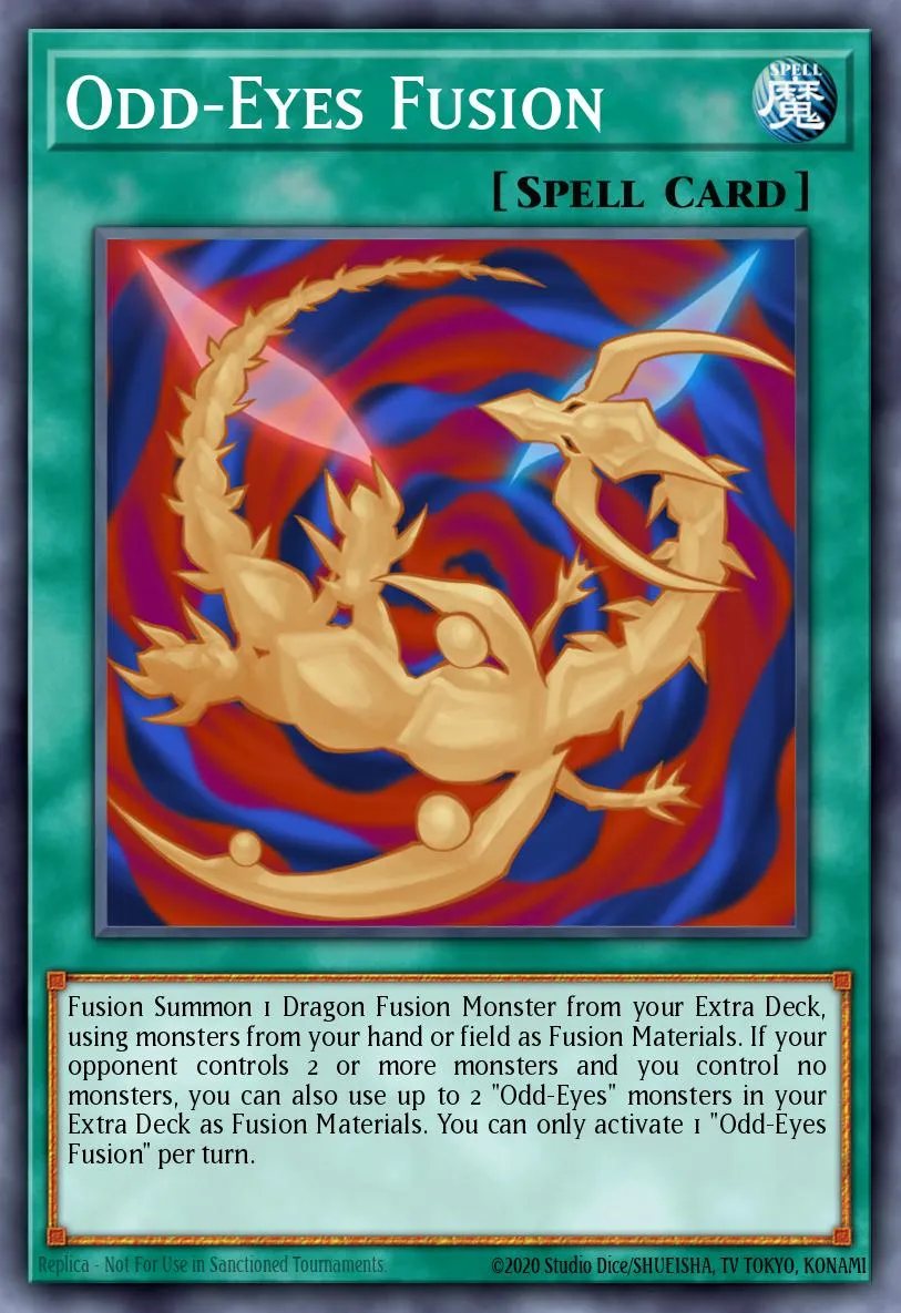 Odd-Eyes Fusion · Dimension of Chaos: Special Edition 48144509/4