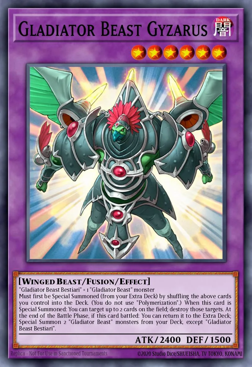 Gladiator Beast Gyzarus · Light of Destruction: Special Edition 48156348/2