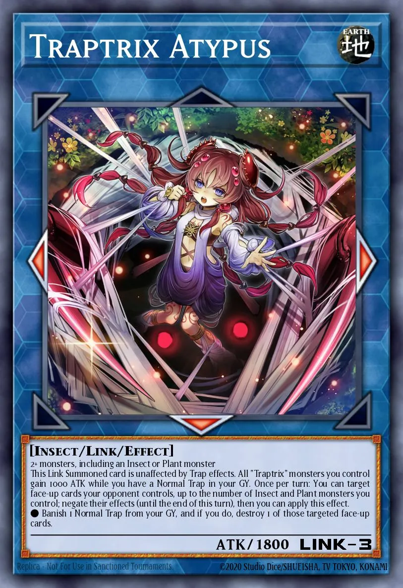Traptrix Atypus · Structure Deck: Beware of Traptrix 48183890/46