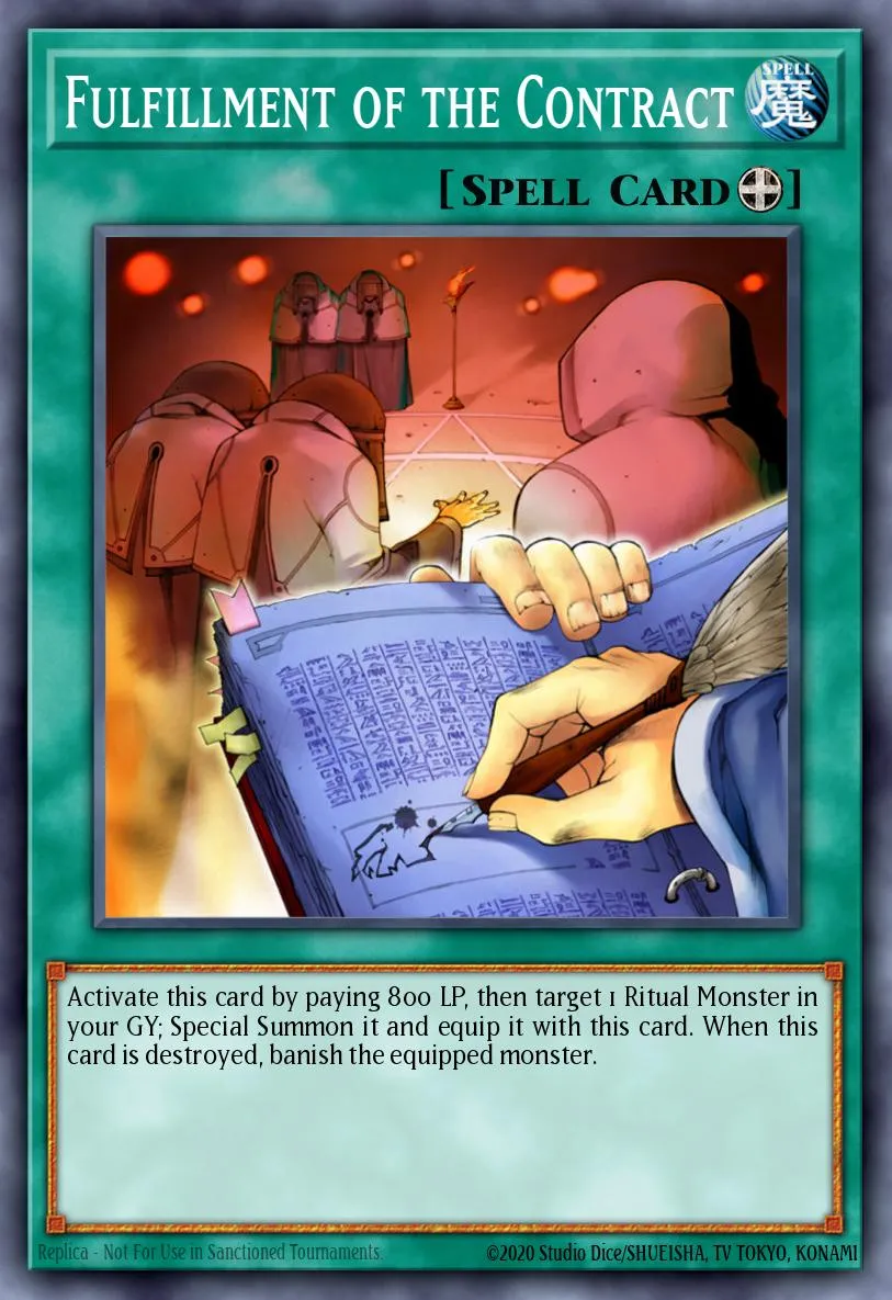 Fulfillment of the Contract · Flaming Eternity 48206762/60