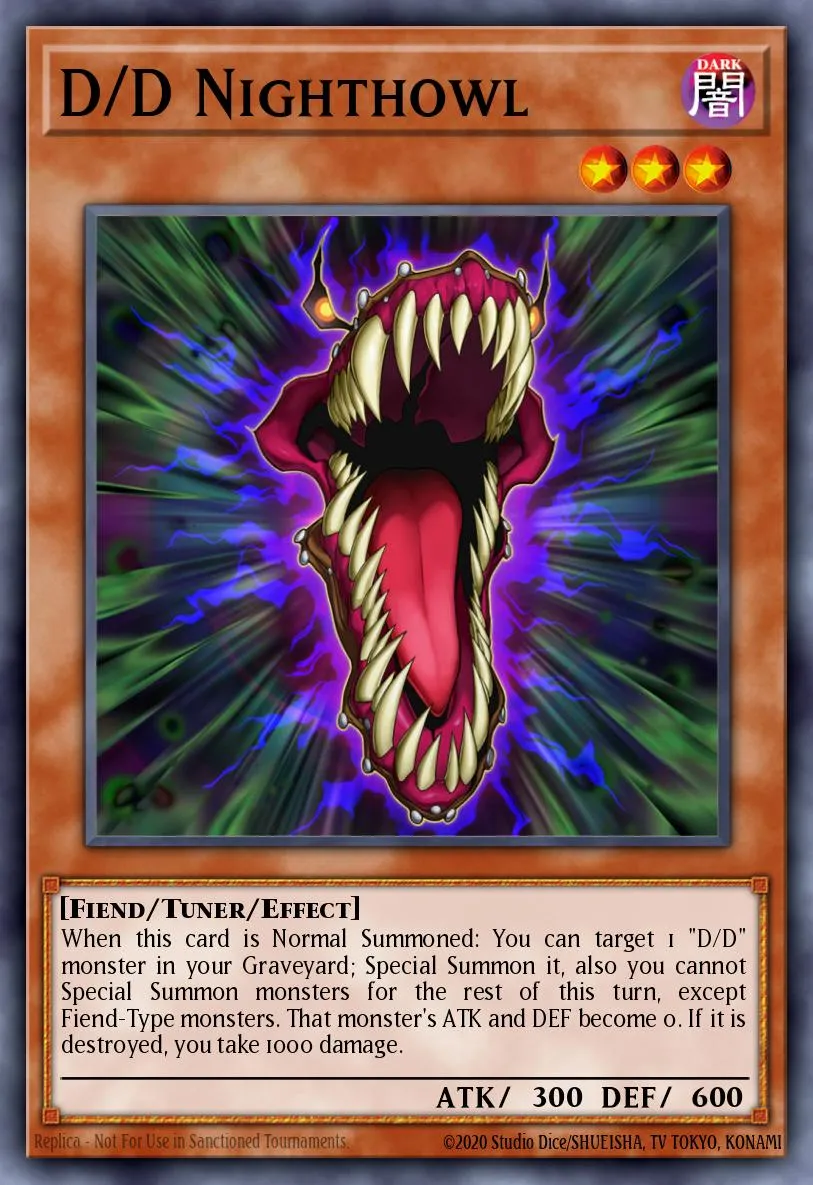D/D Nighthowl · Pendulum Domination Structure Deck 48210156/43