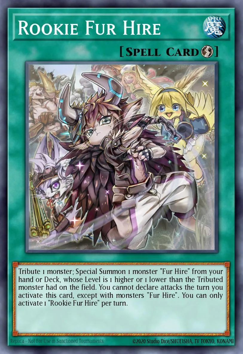 Rookie Fur Hire · Phantom Rage Premiere! promotional card 48214588/1
