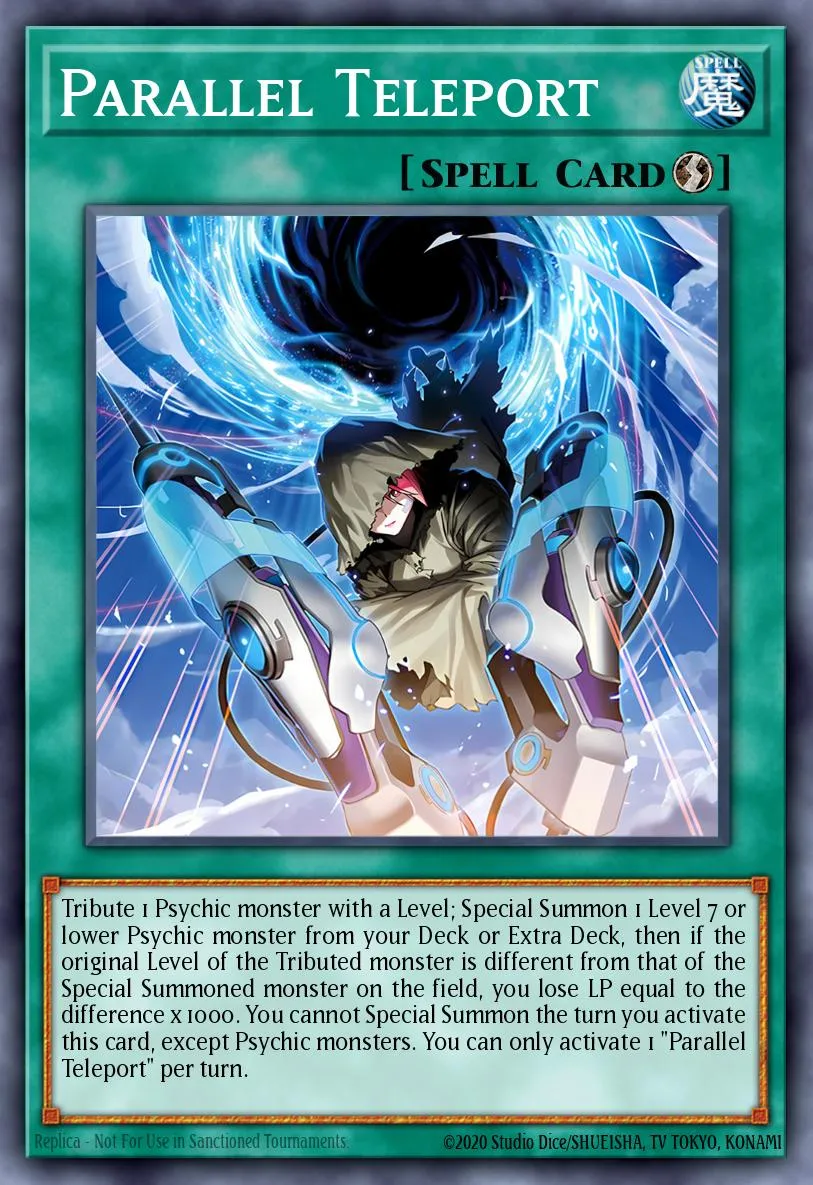 Parallel Teleport · Yu-Gi-Oh (No Set) 483