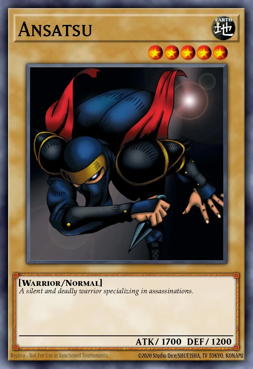 Ansatsu · Summoned Skull Sample promotional card 48365709/1