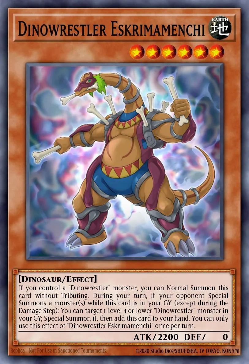 Dinowrestler Eskrimamenchi · Dark Neostorm Special Edition 48372950/4