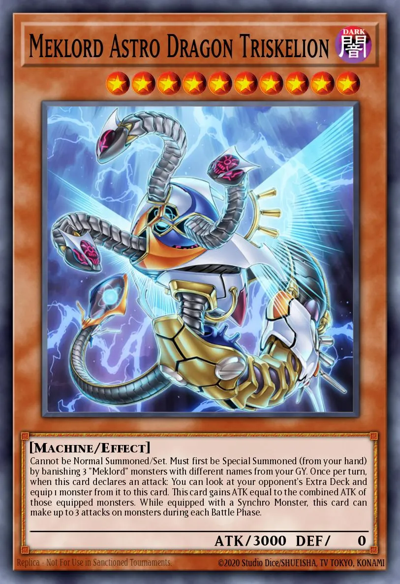 Meklord Astro Dragon Triskelion · Legendary Duelists: Rage of Ra 4837861/57