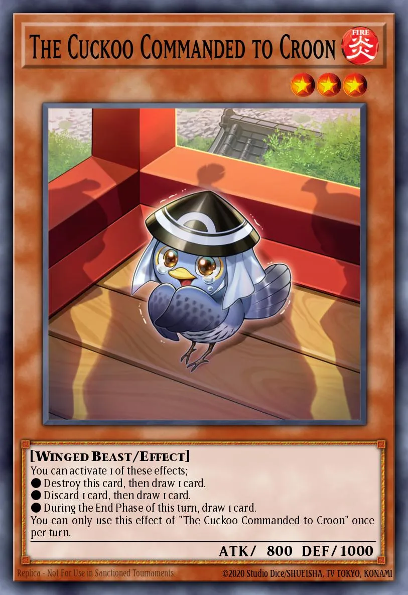 The Cuckoo Commanded to Croon · Duelist Nexus 48386462/99
